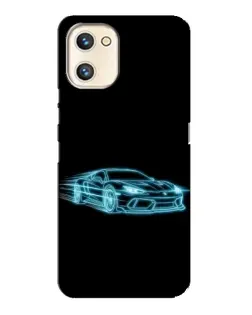 Чехол для UMIDIGI A13s с картинкой «Неоновый контур Lamborghini» Чехол для UMIDIGI A13s с картинкой «Неоновый контур Lamborghini»