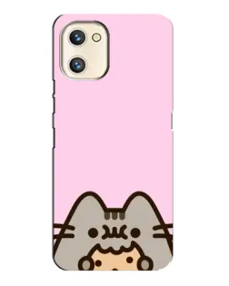 Чохол для UMIDIGI A13s з картинкою «Pusheen та печиво»