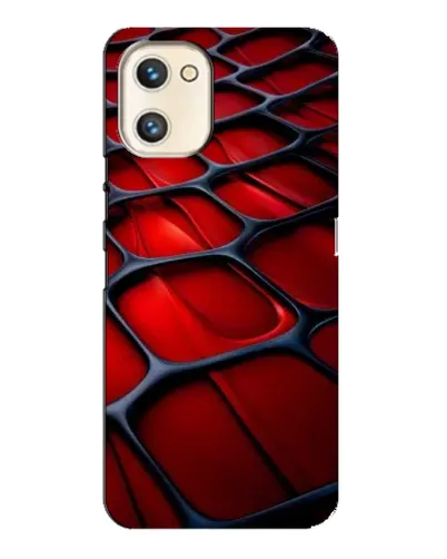 Чехол для UMIDIGI A13s с картинкой «Красная глянцевая сетка» Чехол для UMIDIGI A13s с картинкой «Красная глянцевая сетка»