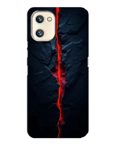 Чехол для UMIDIGI A13s с картинкой «Kрасная лавовая трещина» Чехол для UMIDIGI A13s с картинкой «Kрасная лавовая трещина»
