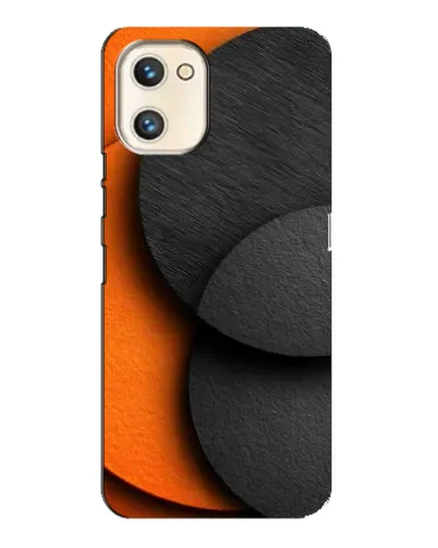 Чехол для UMIDIGI A13s с картинкой «Геометрия оранжевых кругов» Чехол для UMIDIGI A13s с картинкой «Геометрия оранжевых кругов»
