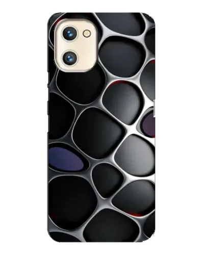 Чехол для UMIDIGI A13s с картинкой «Объемная темная решетка» Чехол для UMIDIGI A13s с картинкой «Объемная темная решетка»