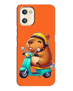 Чехол для UMIDIGI A13s с картинкой «Капибара на скутере» Чехол для UMIDIGI A13s с картинкой «Капибара на скутере»