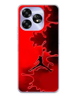 Чехол для UMIDIGI A15 с картинкой «Jordan Red Smoke» Чехол для UMIDIGI A15 с картинкой «Jordan Red Smoke»