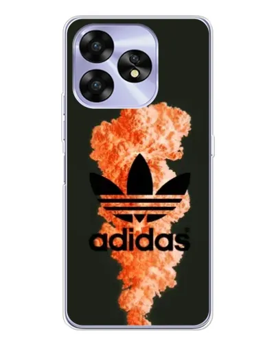 Чехол для UMIDIGI A15 с картинкой «Оранжевый дым Adidas» Чехол для UMIDIGI A15 с картинкой «Оранжевый дым Adidas»