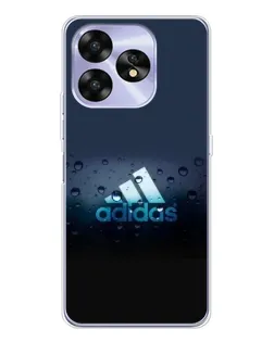 Чехол для UMIDIGI A15 с картинкой «Adidas Water Drops»