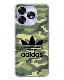 Чехол для UMIDIGI A15 с картинкой «Милитари стиль Adidas»