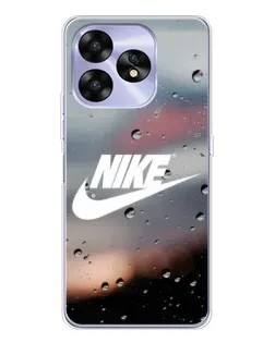 Чехол для UMIDIGI A15 с картинкой «Nike в стиле ретро»