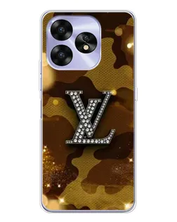 Чехол для UMIDIGI A15 с картинкой «Камуфляжный Louis Vuitton»