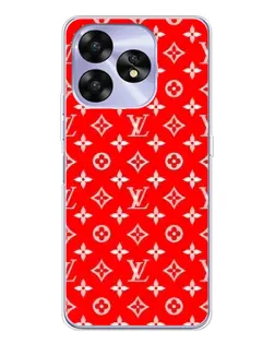 Чехол для UMIDIGI A15 с картинкой «Яркий паттерн LV»