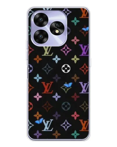 Чехол для UMIDIGI A15 с картинкой «Цветная монограмма LV» Чехол для UMIDIGI A15 с картинкой «Цветная монограмма LV»