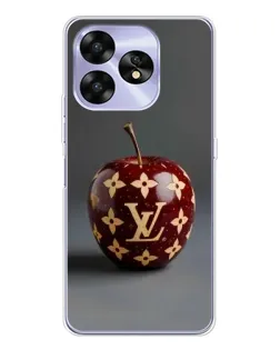 Чехол для UMIDIGI A15 с картинкой «Красное яблоко LV»