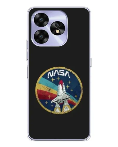 Чехол для UMIDIGI A15 с картинкой «NASA — эмблема миссии» Чехол для UMIDIGI A15 с картинкой «NASA — эмблема миссии»