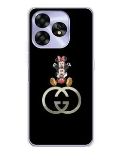 Чехол для UMIDIGI A15 с картинкой «Минни Маус на лого» Чехол для UMIDIGI A15 с картинкой «Минни Маус на лого»
