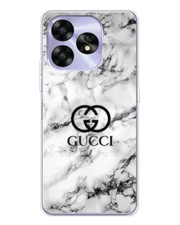 Чехол для UMIDIGI A15 с картинкой «Gucci — мраморный шик» Чехол для UMIDIGI A15 с картинкой «Gucci — мраморный шик»