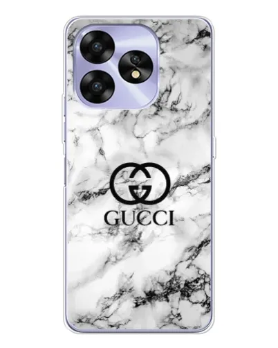Чехол для UMIDIGI A15 с картинкой «Gucci — мраморный шик» Чехол для UMIDIGI A15 с картинкой «Gucci — мраморный шик»