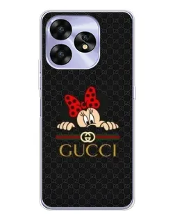 Чехол для UMIDIGI A15 с картинкой «Минни Маус Gucci — черный» Чехол для UMIDIGI A15 с картинкой «Минни Маус Gucci — черный»