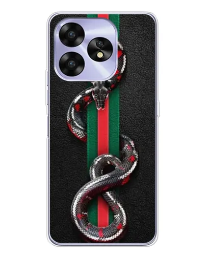 Чехол для UMIDIGI A15 с картинкой «Gucci — змея на полосе» Чехол для UMIDIGI A15 с картинкой «Gucci — змея на полосе»