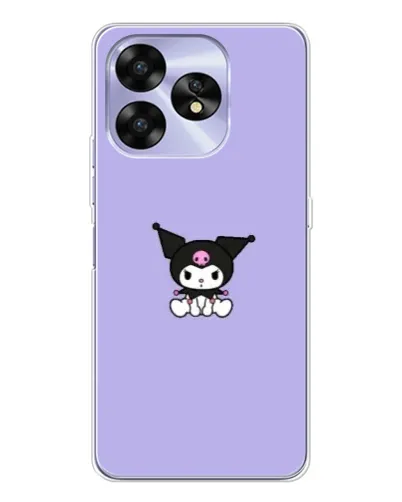 Чехол для UMIDIGI A15 с картинкой «Kuromi — фиолетовый минимализм» Чехол для UMIDIGI A15 с картинкой «Kuromi — фиолетовый минимализм»