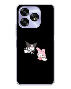 Чехол для UMIDIGI A15 с картинкой «My Melody и Kuromi» Чехол для UMIDIGI A15 с картинкой «My Melody и Kuromi»