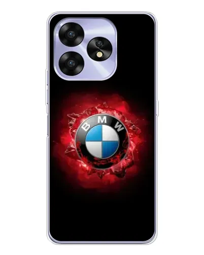 Чехол для UMIDIGI A15 с картинкой «Логотип BMW — вспышка»