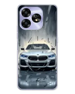 Чехол для UMIDIGI A15 с картинкой «BMW в свете фар» Чехол для UMIDIGI A15 с картинкой «BMW в свете фар»