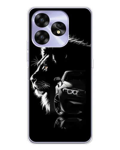 Чехол для UMIDIGI A15 с картинкой «BMW и лев»