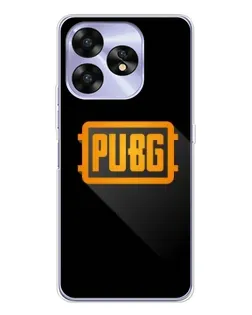 Чехол для UMIDIGI A15 с картинкой «PUBG — рамка лого»