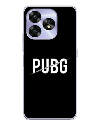 Чехол для UMIDIGI A15 с картинкой «PUBG — белый логотип» Чехол для UMIDIGI A15 с картинкой «PUBG — белый логотип»