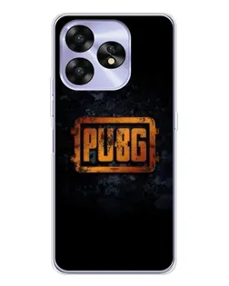 Чехол для UMIDIGI A15 с картинкой «PUBG — золотой логотип»