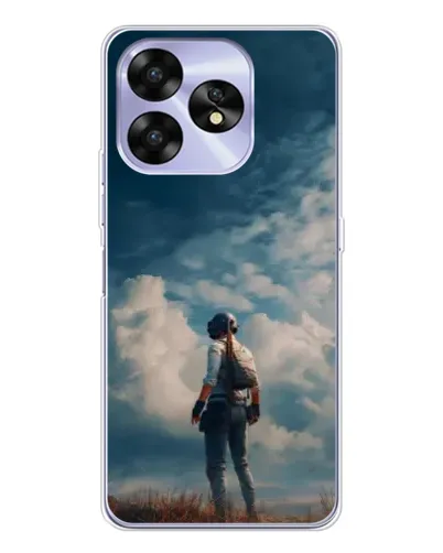 Чехол для UMIDIGI A15 с картинкой «Герой PUBG на скале» Чехол для UMIDIGI A15 с картинкой «Герой PUBG на скале»