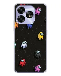 Чехол для UMIDIGI A15 с картинкой «Космический паттерн Among Us» Чехол для UMIDIGI A15 с картинкой «Космический паттерн Among Us»
