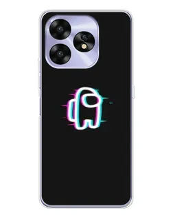 Чехол для UMIDIGI A15 с картинкой «Among Us неон» Чехол для UMIDIGI A15 с картинкой «Among Us неон»