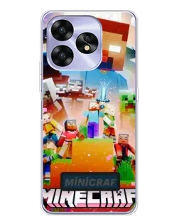 Чехол для UMIDIGI A15 с картинкой «Minecraft герои игры» Чехол для UMIDIGI A15 с картинкой «Minecraft герои игры»