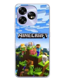 Чехол для UMIDIGI A15 с картинкой «Minecraft классический мир» Чехол для UMIDIGI A15 с картинкой «Minecraft классический мир»