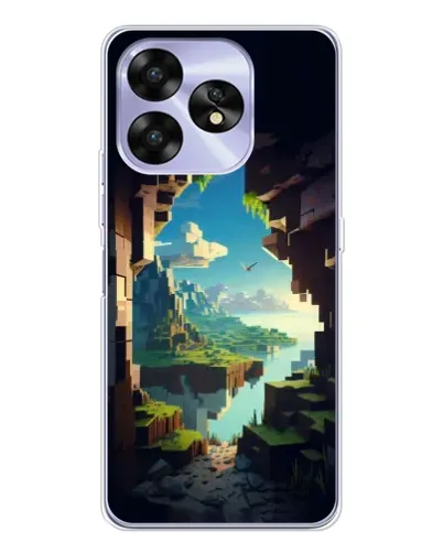 Чехол для UMIDIGI A15 с картинкой «Вид из пещеры» Чехол для UMIDIGI A15 с картинкой «Вид из пещеры»