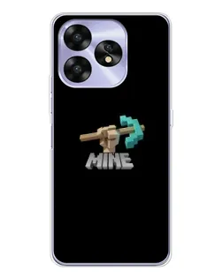 Чехол для UMIDIGI A15 с картинкой «Алмазная кирка» Чехол для UMIDIGI A15 с картинкой «Алмазная кирка»