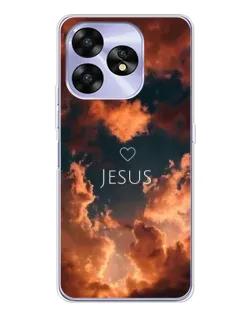 Чехол для UMIDIGI A15 с картинкой «Сияние Имени Jesus»