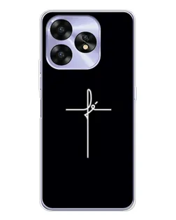 Чехол для UMIDIGI A15 с картинкой «Тонкий крест»