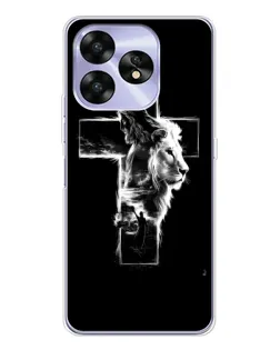 Чехол для UMIDIGI A15 с картинкой «Сияющий крест Jesus»