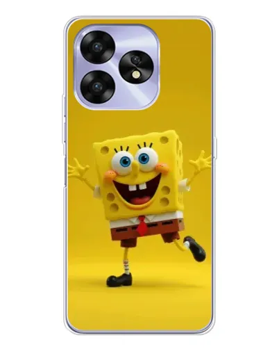 Чехол для UMIDIGI A15 с картинкой «Позитивный Губка Боб»