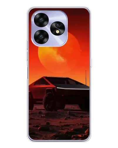 Чехол для UMIDIGI A15 с картинкой «Cybertruck на Марсе» Чехол для UMIDIGI A15 с картинкой «Cybertruck на Марсе»