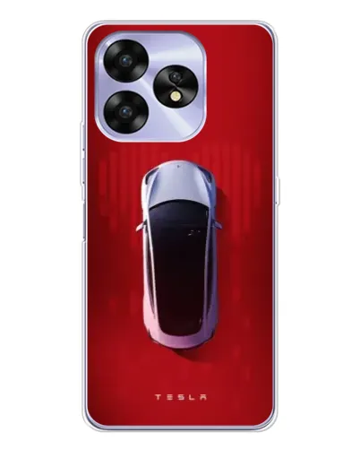 Чехол для UMIDIGI A15 с картинкой «Tesla Top View» Чехол для UMIDIGI A15 с картинкой «Tesla Top View»