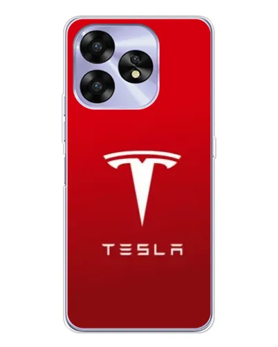 Чехол для UMIDIGI A15 с картинкой «Tesla Red Classic» Чехол для UMIDIGI A15 с картинкой «Tesla Red Classic»