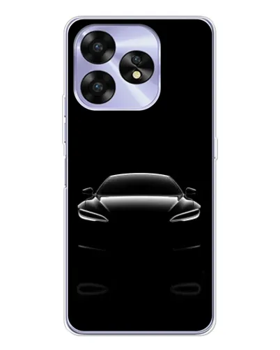 Чехол для UMIDIGI A15 с картинкой «Силуэт Tesla Night» Чехол для UMIDIGI A15 с картинкой «Силуэт Tesla Night»