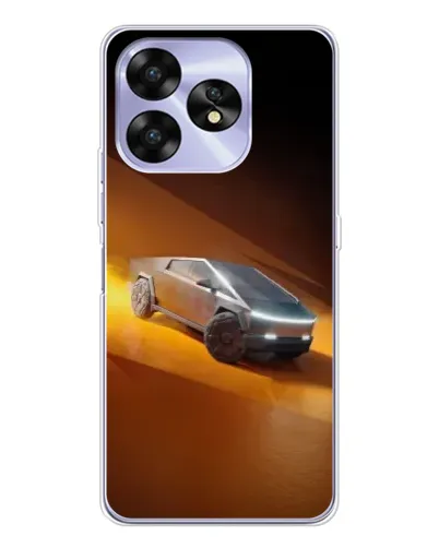 Чехол для UMIDIGI A15 с картинкой «Cybertruck в пустыне» Чехол для UMIDIGI A15 с картинкой «Cybertruck в пустыне»