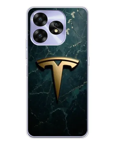Чехол для UMIDIGI A15 с картинкой «Мраморная Tesla Gold» Чехол для UMIDIGI A15 с картинкой «Мраморная Tesla Gold»
