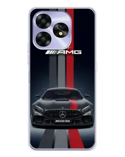 Чехол для UMIDIGI A15 с картинкой «Mercedes — белый карбон» Чехол для UMIDIGI A15 с картинкой «Mercedes — белый карбон»