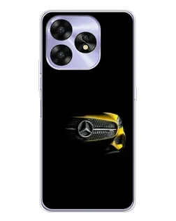 Чехол для UMIDIGI A15 с картинкой «Mercedes — ретро стиль»