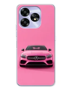Чехол для UMIDIGI A15 с картинкой «Розовый Mercedes AMG» Чехол для UMIDIGI A15 с картинкой «Розовый Mercedes AMG»